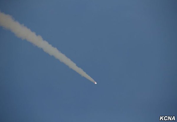 NorthKorea releases images of new KN-06 long range Surface-to-Air-Missile test - rpt based on Russia S-300 series  