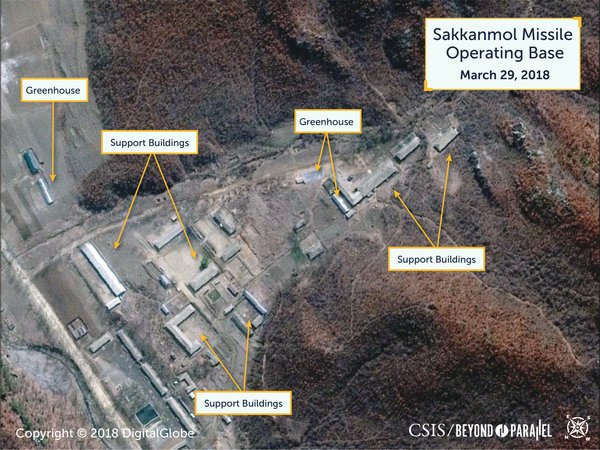 New satellite images reveal North Korea is moving ahead with its ballistic missile program at 16 hidden bases: while offered to dismantle a major launching site it continuing to make improvements at others - @nytimes   