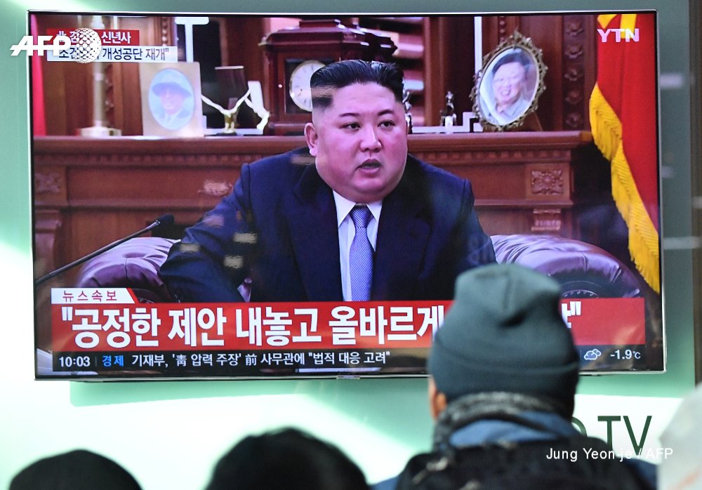 North Korea could consider a change of approach if the US maintains its sanctions on the nuclear-armed country, Kim Jong Un warns in his New Year speech    