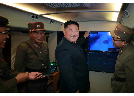 23 Rodong Sinmun dispatches pictures of North Korea's Aug 2 test-launch
