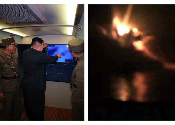 23 Rodong Sinmun dispatches pictures of North Korea's Aug 2 test-launch