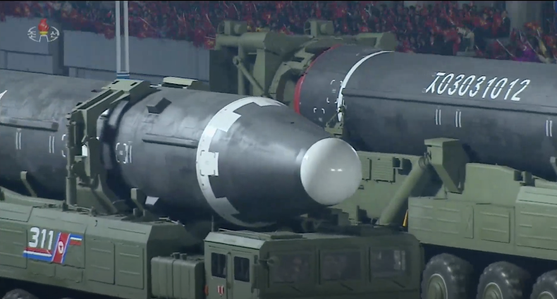 Hwasong-15  at parade in Pyongyang