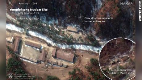 New satellite imagery obtained by @ZcohenCNN & @kylieatwood reveals North Korea has recently taken steps to conceal underground tunnels at Yongdoktong. US intelligence agencies believe the site is being used to store nuclear weapons