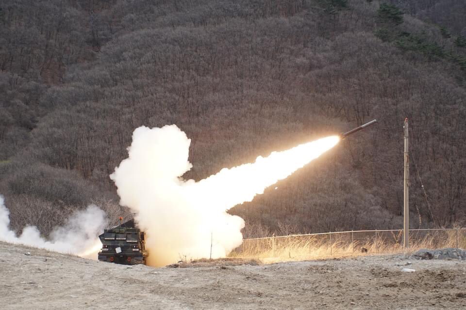 US military tactical rocket launches in South Korea