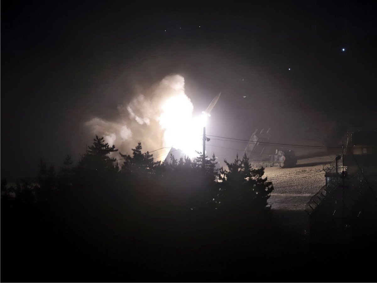 Pics of the US-South Korea live-fire missile launch in response to North Korea's launch a day earlier. Pics via @USForcesKorea