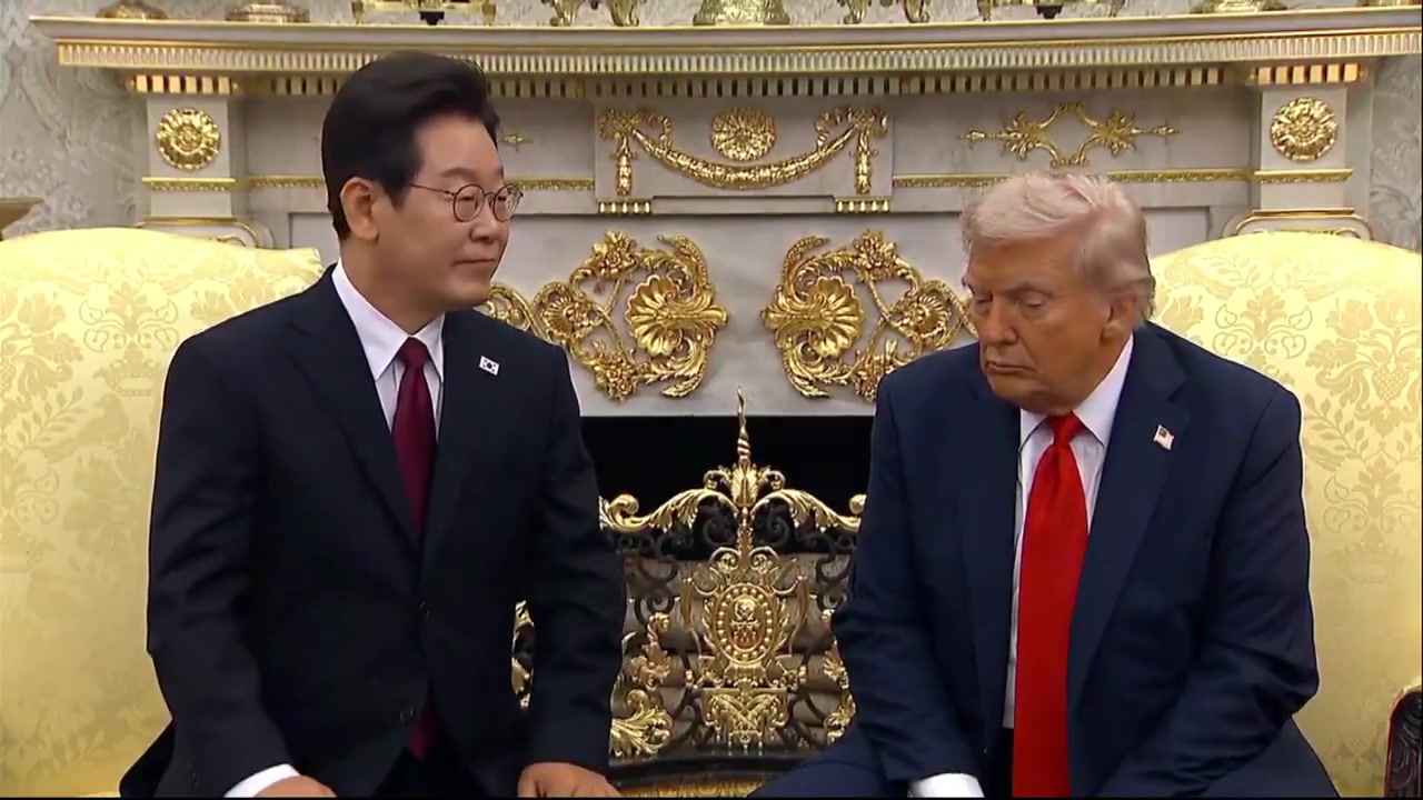President Lee Jae Myung tells @POTUS that the situation on the Korean peninsula was stable during his first term, but that North Korea further developed its nuclear capabilities under Biden. They would not have done that if I were President. I completely agree with you.