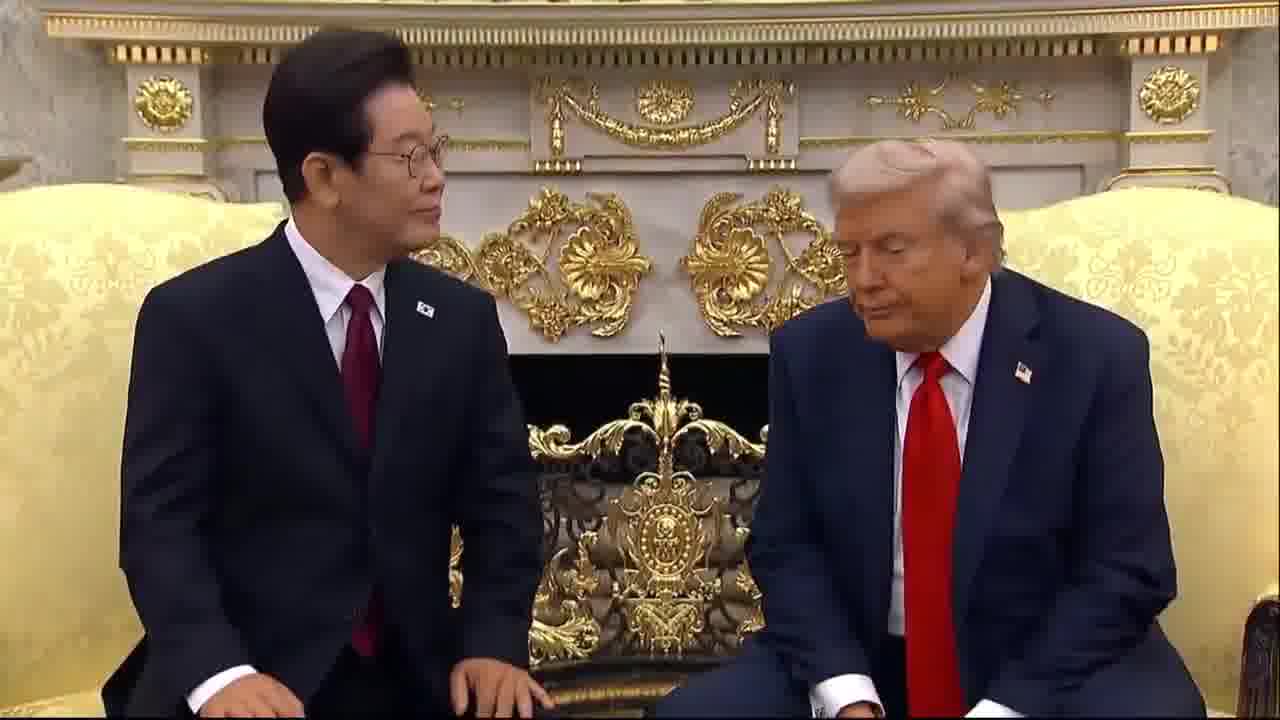 President Lee Jae Myung tells @POTUS that the situation on the Korean peninsula was stable during his first term, but that North Korea further developed its nuclear capabilities under Biden. They would not have done that if I were President. I completely agree with you.